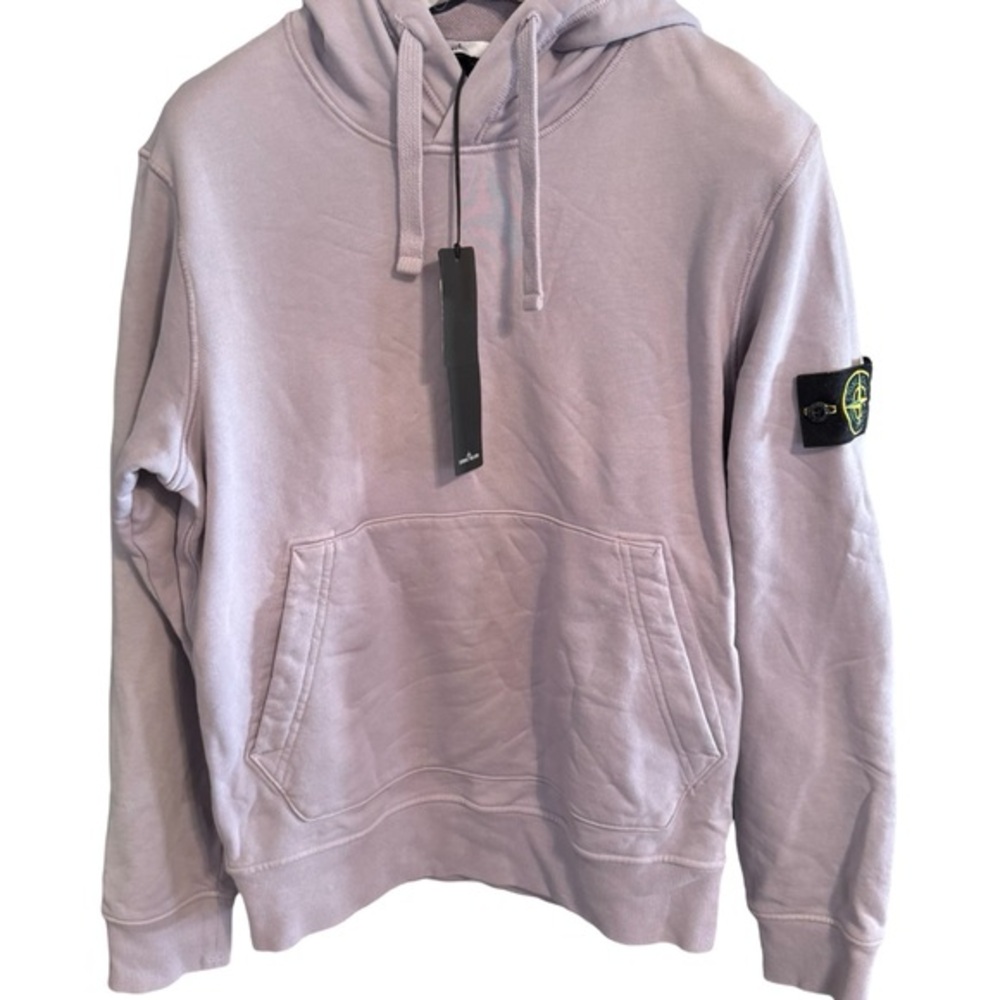$418 Stone Island Patch Hoodie NWT SZ Small
